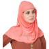 Jersey Instant Hijab - Salmon Pink